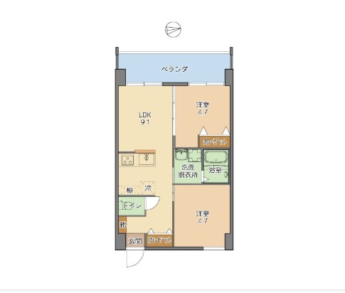 募集中のお部屋402号室