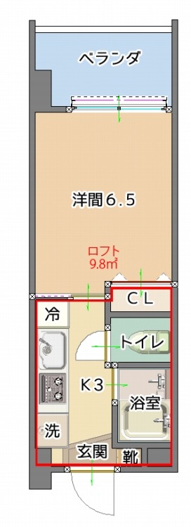 募集中のお部屋903号室