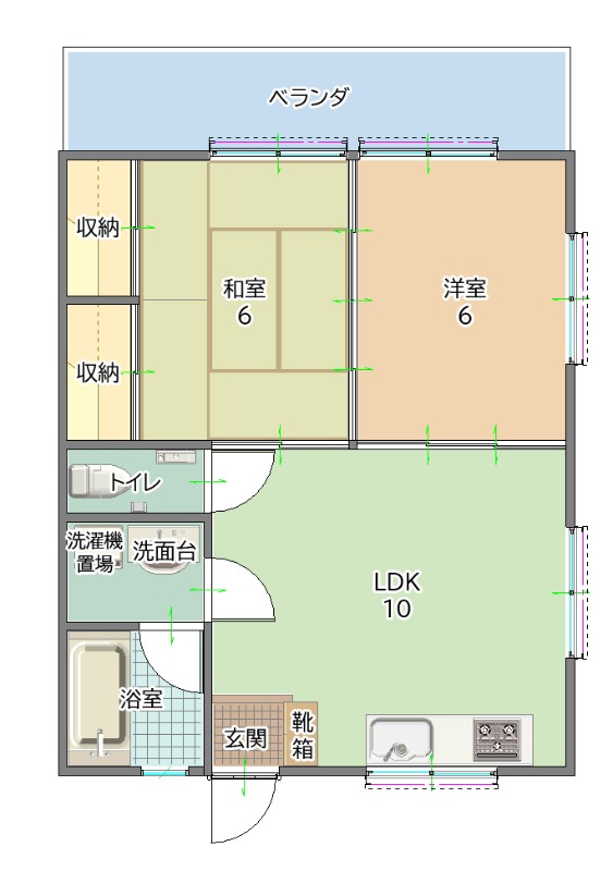 募集中のお部屋　205号室
