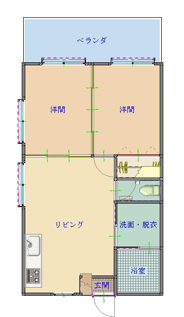 トーマス天願Ⅰ・１号室
