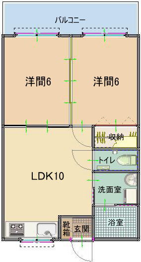 トーマス天願Ⅰ・3号室