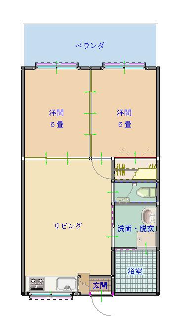 トーマス天願Ⅱ・3号室